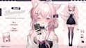 design live 2d anime vtuber model, vtuber model, live2d rigging for streaming