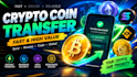 fast generate and send high value crypto coin transfer