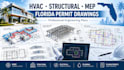 design hvac structural mep engineering drawing, building permits in florida