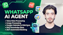 build an autonomous n8n whatsapp ai agent, chatbot with rag
