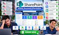 setup and fix sharepoint intranet site document management and permissions