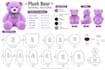 create custom plush sewing pattern stuffed animal plush toy