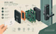 design rfid nfc access control pcb with antenna matching reader and rf hardware