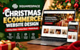 design a squarespace christmas sales ecommerce website