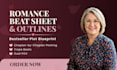 write a romance plot outline and beat sheet for your novel