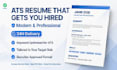 write a professional resume