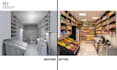 create retail interior design and realistic 3d render