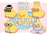 create a animal vtuber model, live2d vtuber model rigging, vtuber mascots live2d