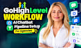 setup gohighlevel workflow gohighlevel ai chatbot pipeline for agencies
