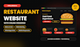 build a professional restaurant website with online
