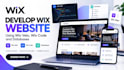 develop wix website using wix velo, wix code and databases