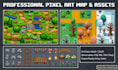 pixel art tileset pixel game map godot tileset pixel art character sprites sheet