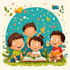 create custom children book art and character illustrations
