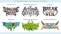 do deathcore, blackened deathcore, metalcone metal logo