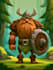 design 2d game character illustration