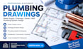do mep city permit, plumbing drawing hvac electrical drafting and design