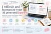 edit and humanize your ai generated japanese content