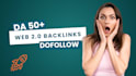 create high authority web 2 0 backlinks for SEO ranking