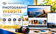 design a professional squarespace photography website