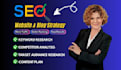 create your website SEO strategy, including keyword research