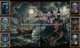 provide dark academia gothic wall art posters
