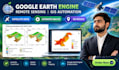 do gis analysis and automate remote sensing  using google earth engine