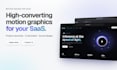 create modern code and tech motion graphics for your saas
