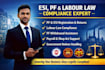 handle your esic, epf, payroll processing, and labour law compliance