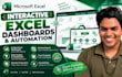 create excel dashboard and KPI reporting