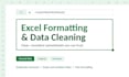 format, clean and organize your excel spreadsheet professionally