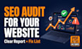 audit and optimize your website for SEO