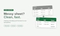 clean and format your messy excel data