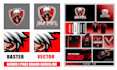 convert your ai logo to vector with brand identity