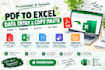 do excel data entry google sheets and data typing accurately