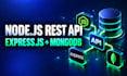 build a node js express rest API with mongodb