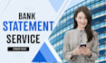 do bank statement pdf to excel for accounts