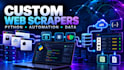 do python web scraping, data extraction and web crawling
