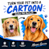 turn your pet into a cartoon