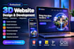 create 3d websites professional designer and developer