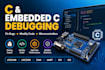 debug and modify c and embedded c code