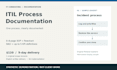 design one itil process sop with flowchart raci and kpis