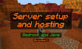 setup and host a minecraft bedrock server