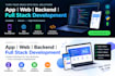 do app, web, backend development