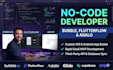 build bubble io no code app flutterflow adalo mobile app developer