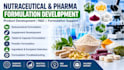 develop nutraceutical and pharma products and provide formulation support