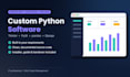 build a custom python desktop app, gui and automation tools for your business