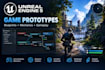 build a playable unreal engine game prototype with blueprints