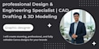 create professional 2d cad drawings and 3d models