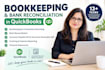 do monthly book keeping in qbo