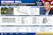 design retaining wall structural drawings and engineering details